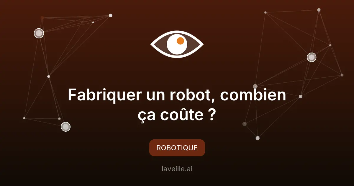 Coûts et composants des robots humanoïdes