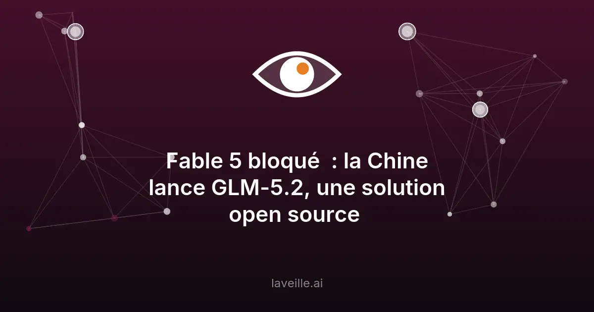 GLM-5.2 : l'IA open source qui rivalise avec Claude Fable 5