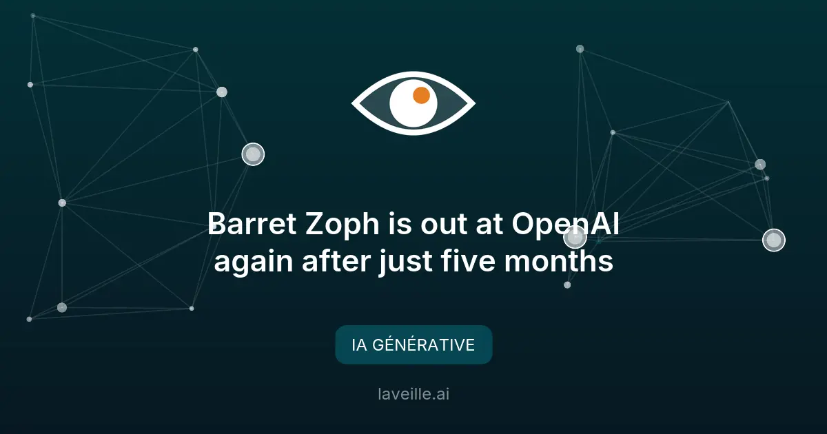 OpenAI perd son responsable ventes IA entreprise