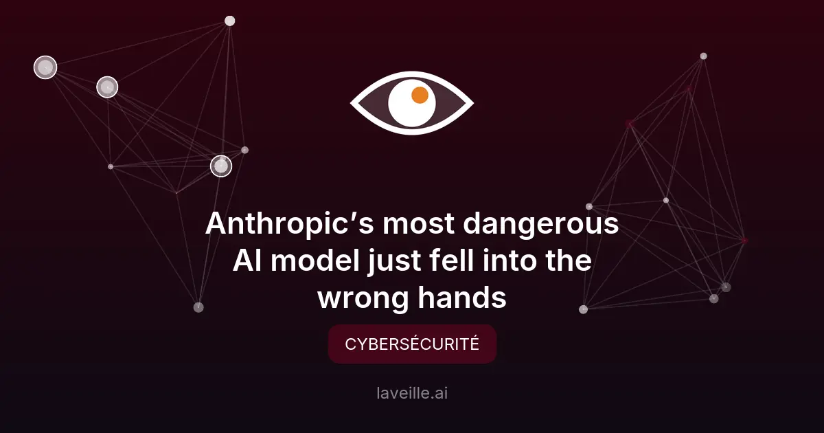 Accès non autorisé au modèle Mythos d'Anthropic