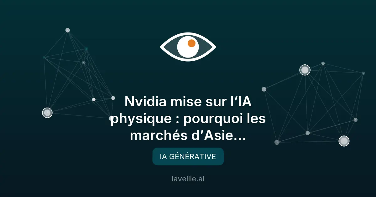 Nvidia et l'IA physique : révolution en Asie