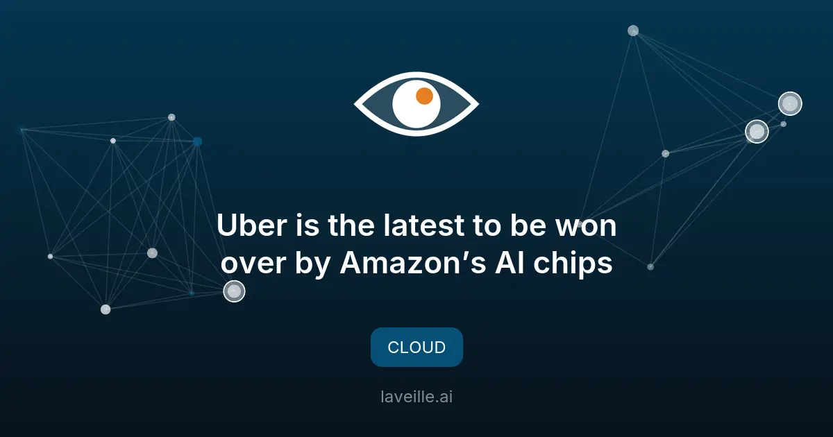 Uber choisit les puces IA d'Amazon pour son cloud